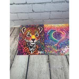 LISA FRANK COMPOSITION FOLDERS - Dancing Dolphins and Hunter